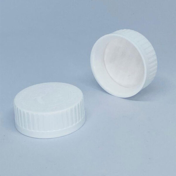 Tapon Plano, roscado Child Proof con Linner Sensitivo